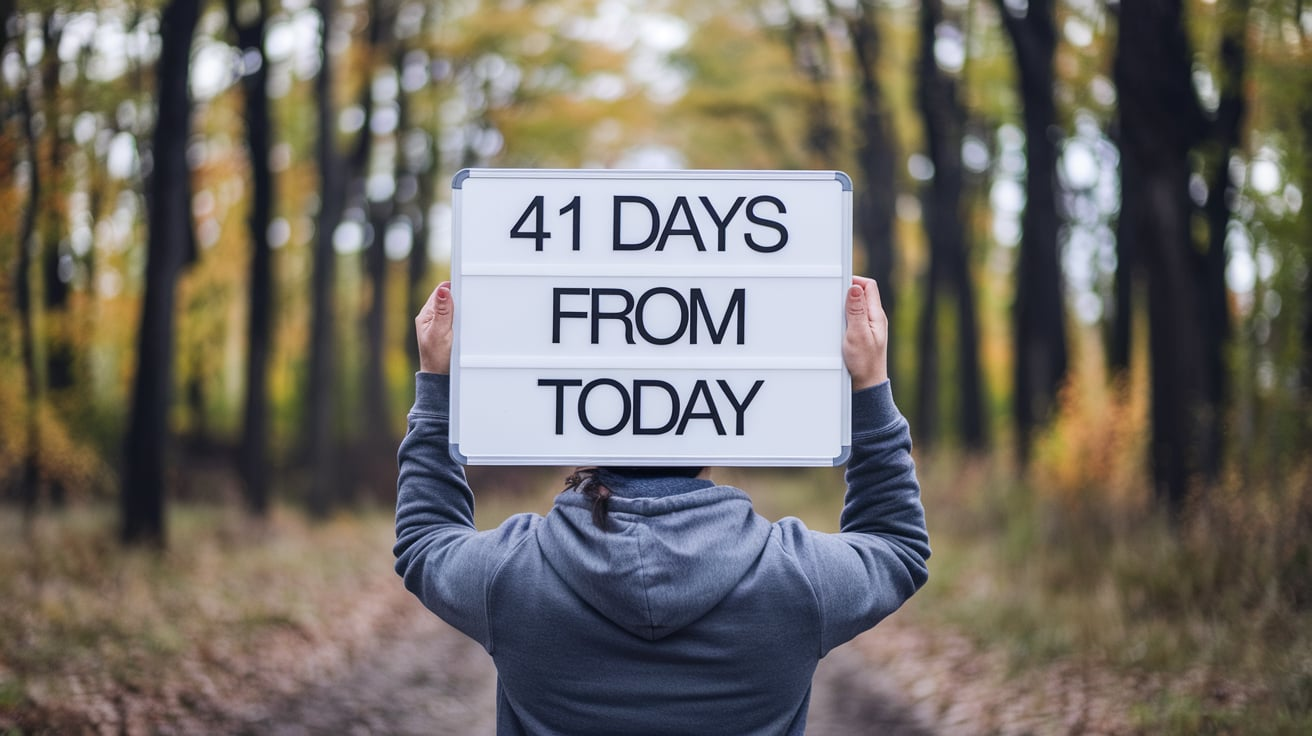 41 Days From Today: What Date Will It Be and Why It Matters