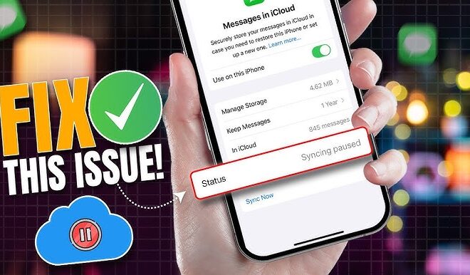 Why iMessage Syncing With iCloud Paused and How to Fix It Easily