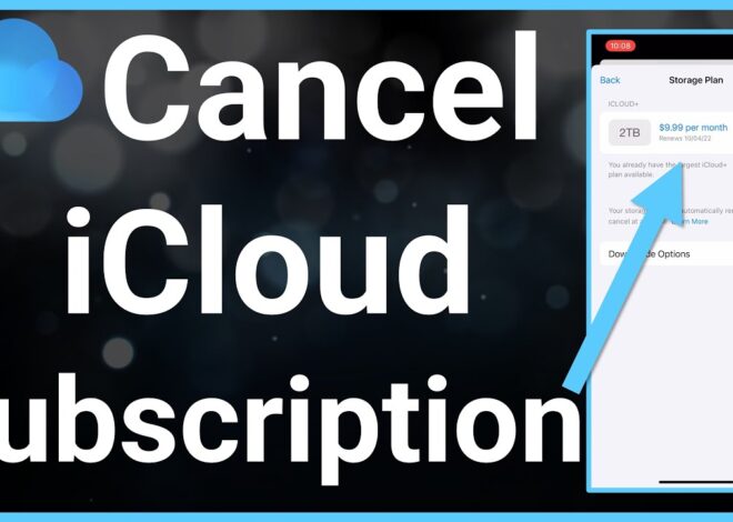 How to Cancel iCloud Storage: Step-by-Step Guide for Everyone