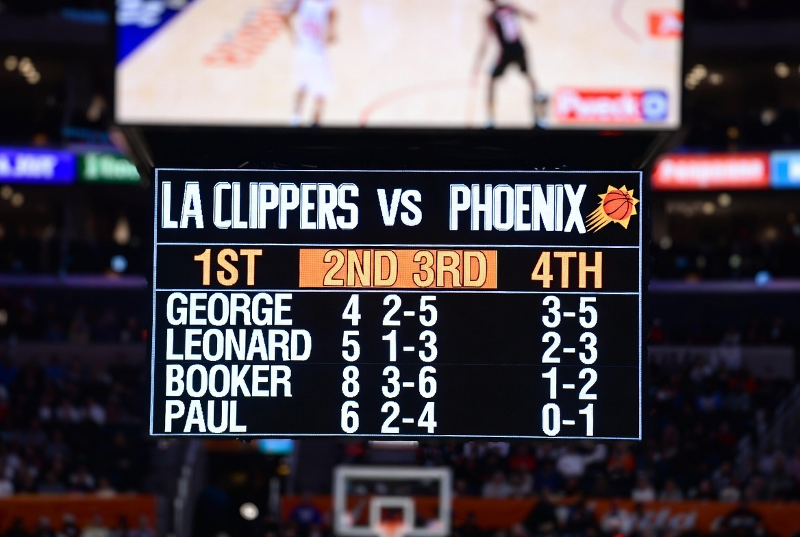 LA Clippers vs Phoenix Suns Match Player Stats: Complete Breakdown