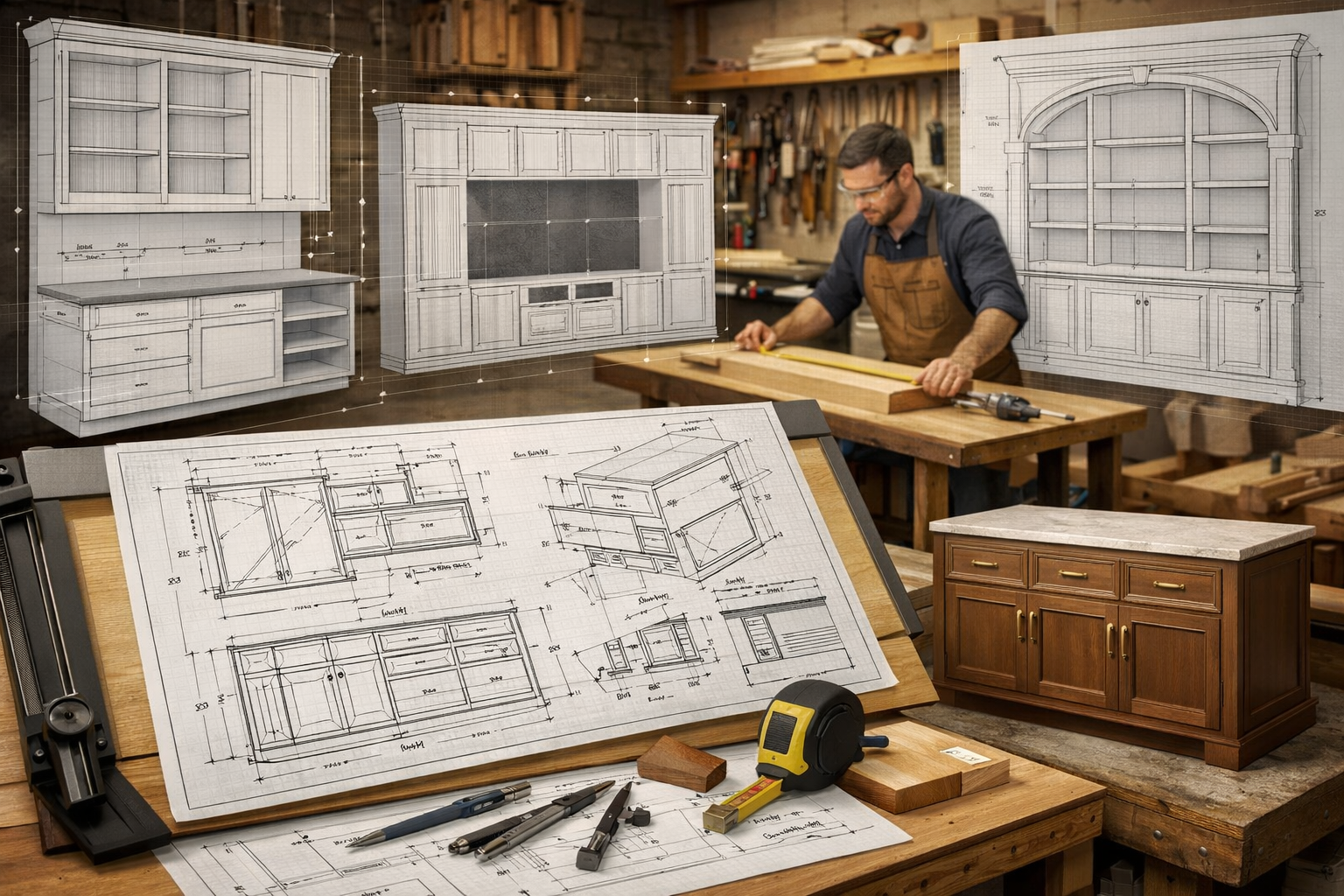 Why Are Millwork Shop Drawings Important for Custom Furniture and Interiors?