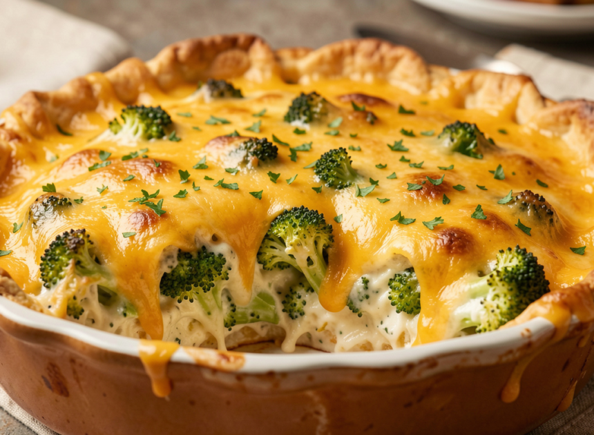 Broccoli and Cheese Casserole: A Comforting, Cheesy Delight